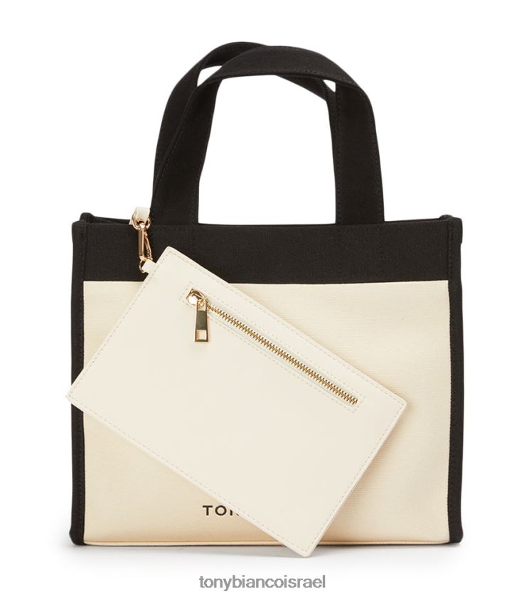 שקיות | נשים שחור/בז\ Tony Bianco תיק תיק של teagan 8BNR8T675